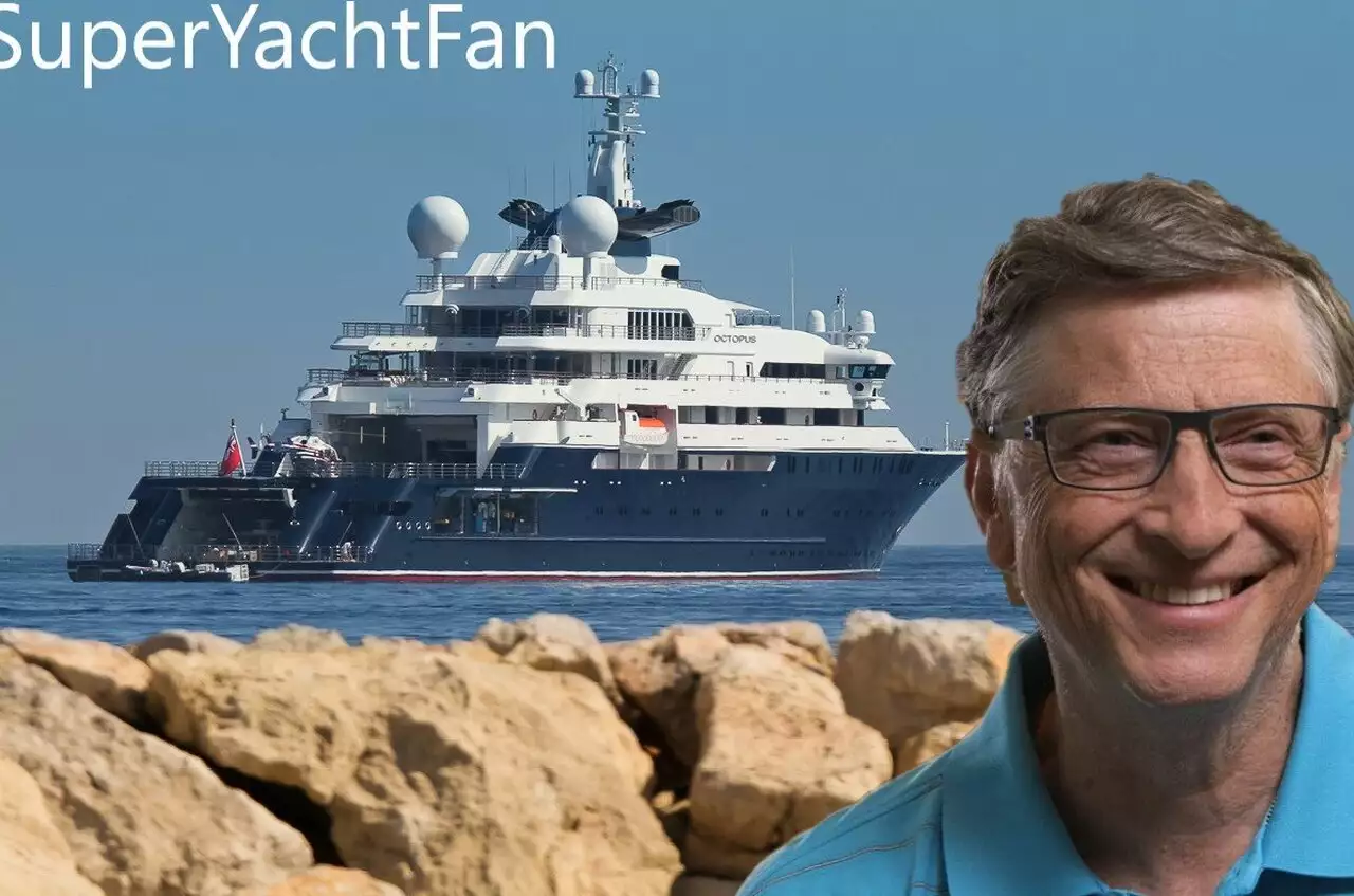 Le yacht de Bill Gates