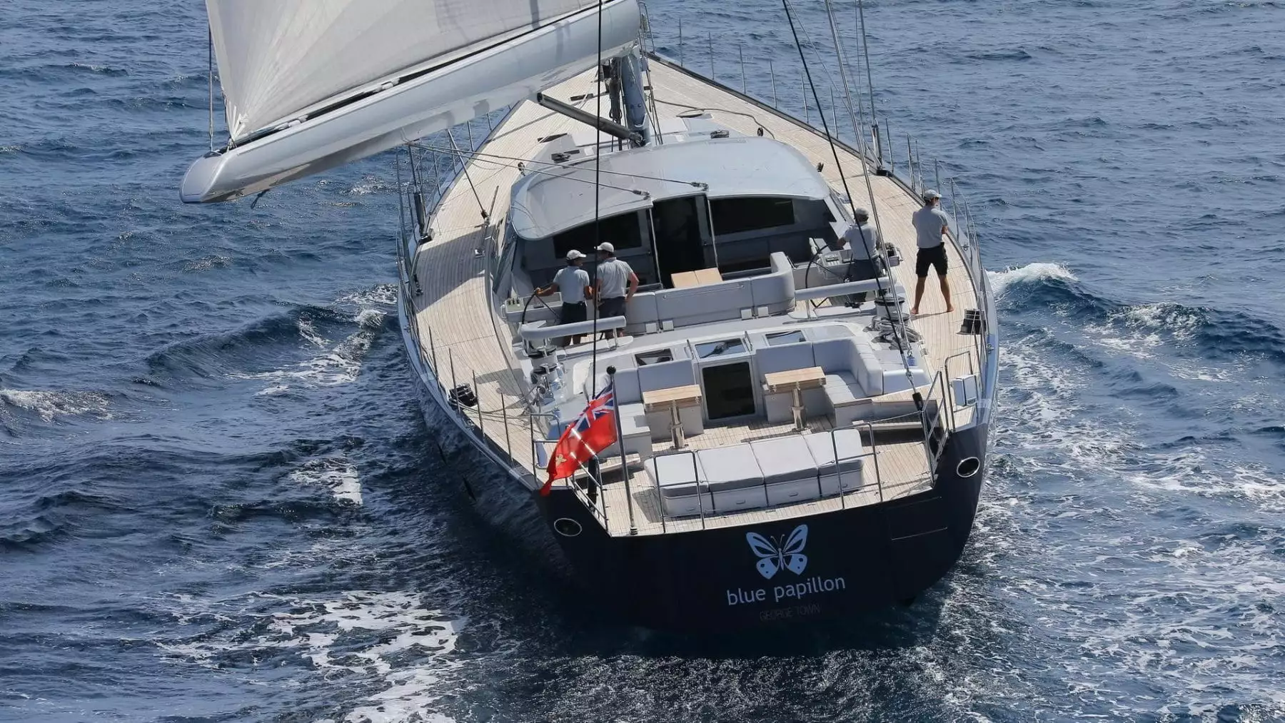 Yacht BLEU PAPILLON • Royal Huisman • 2013 • Propriétaire Ralph Dommermuth