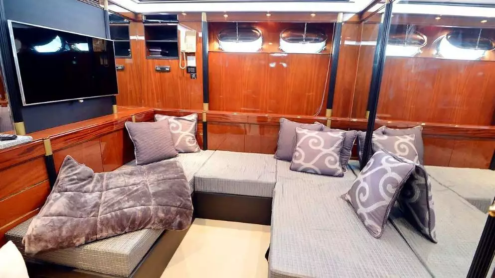 Indigo Star yacht interior
