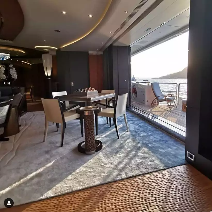 Oceanco Yacht BARBARA intérieur