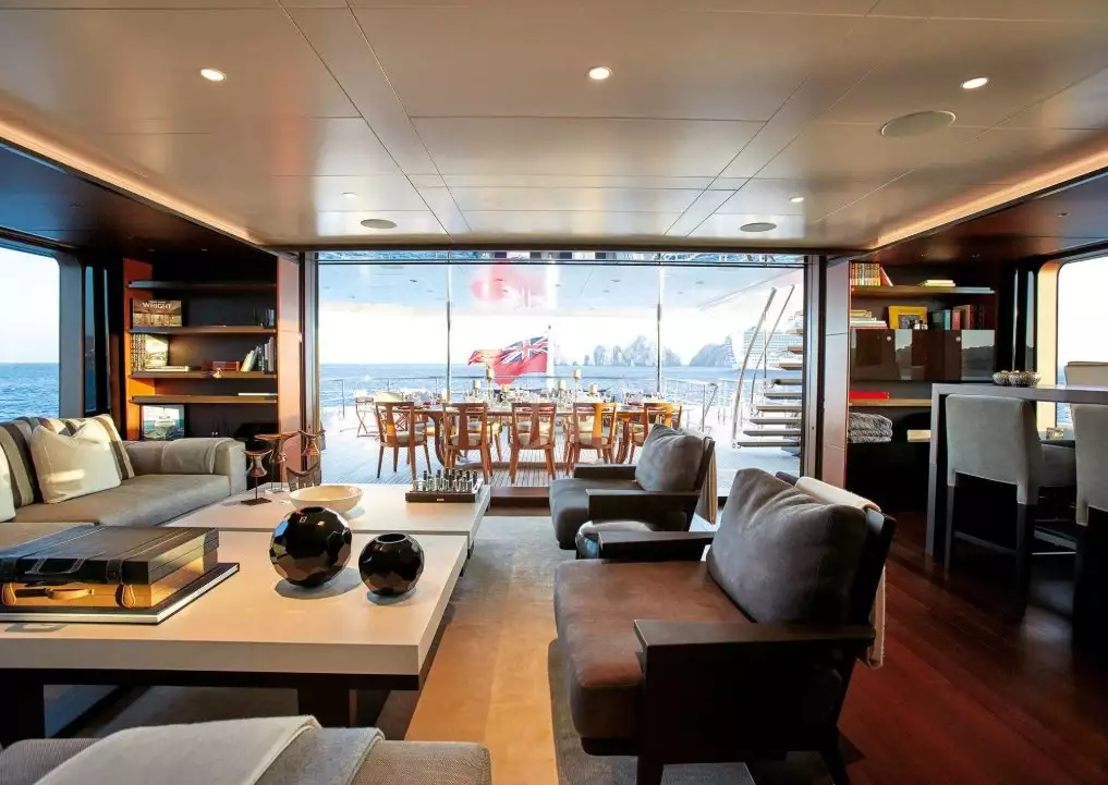 Feadship yacht Halo interior