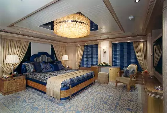 Intérieur du yacht Prince Abdulaziz
