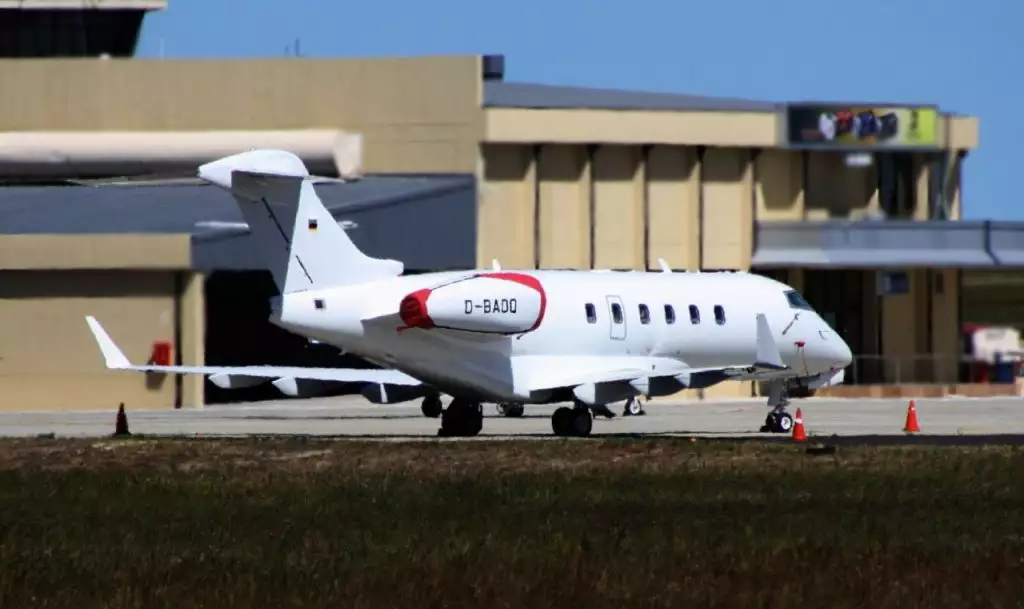 D-BADO - Plattner private jet