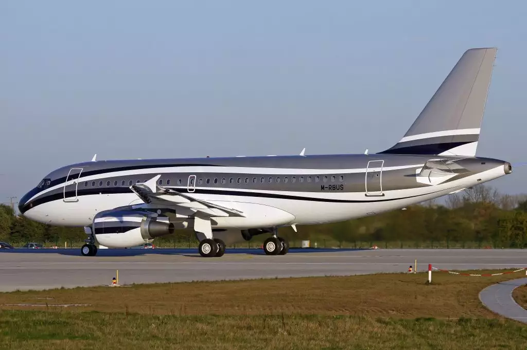 M-RBUS -A319 - Jet privé Mikhaïl Prokhorov
