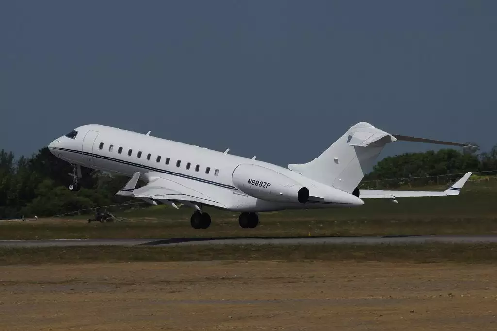 N888ZP Bombardier Packer ailesinin özel jeti