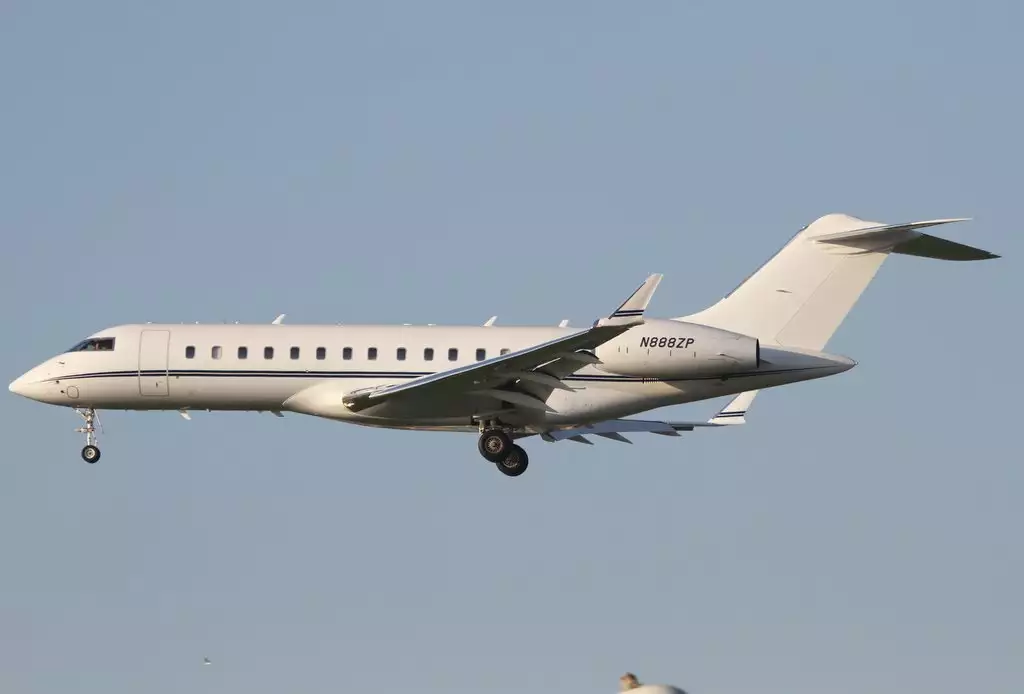 N888ZP Jet privato della famiglia Bombardier Packer