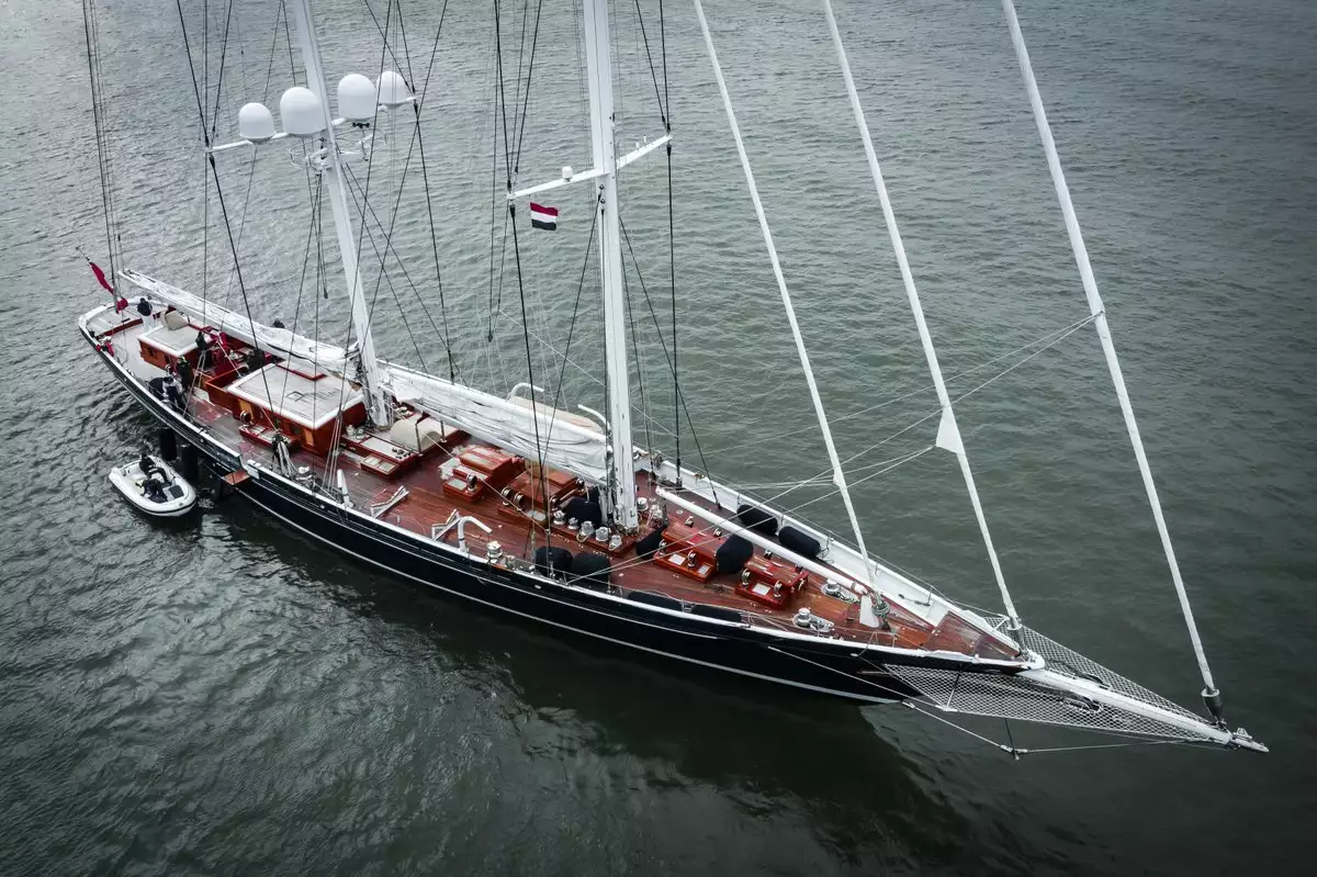 METEOR Yacht • Royal Huisman • 2007 • Built for John Risley