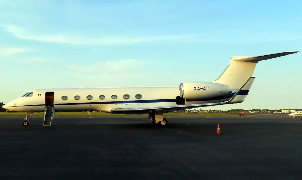 Jet privé XA-ATL G550 Carlos Slim