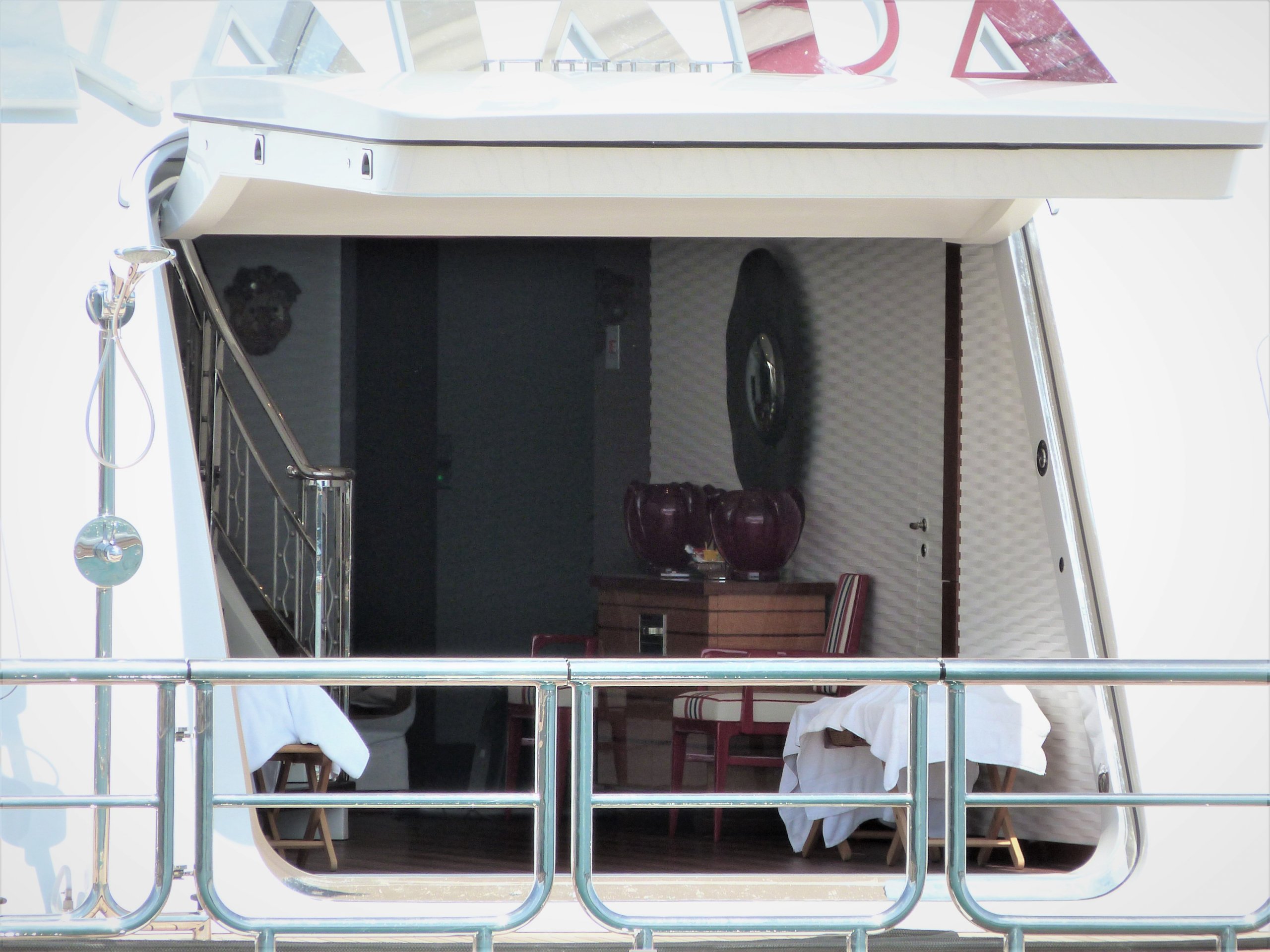 Intérieur du yacht Lurssen Katara