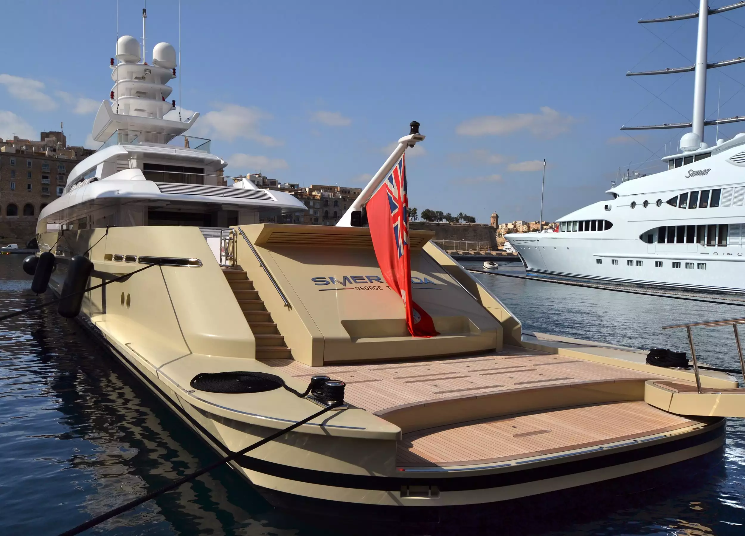 Yacht SMERALDA • Silver Yachts • 2012 • propriétaire Sheikh Hamdan