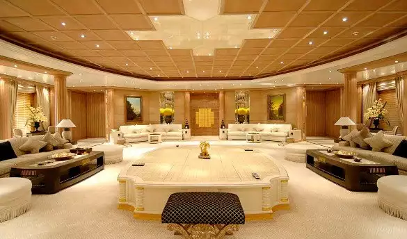 Jacht Al Salamah interieur
