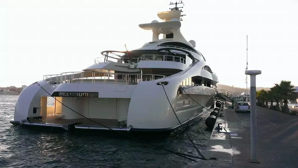 PALLADIUM Yacht • Blohm und Voss • 2010 • Eigentümer Mikhail Prokhorov