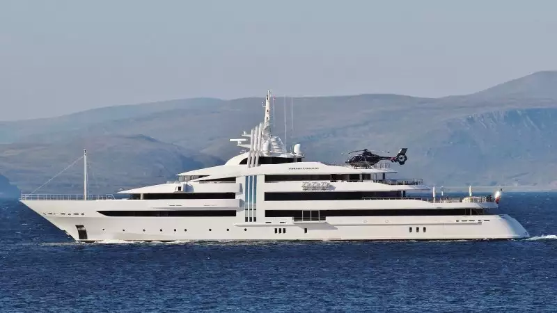 CURIOSITÉ VIBRANTE Yacht • Oceanco • 2009 • Propriétaire Reinhold Wurth