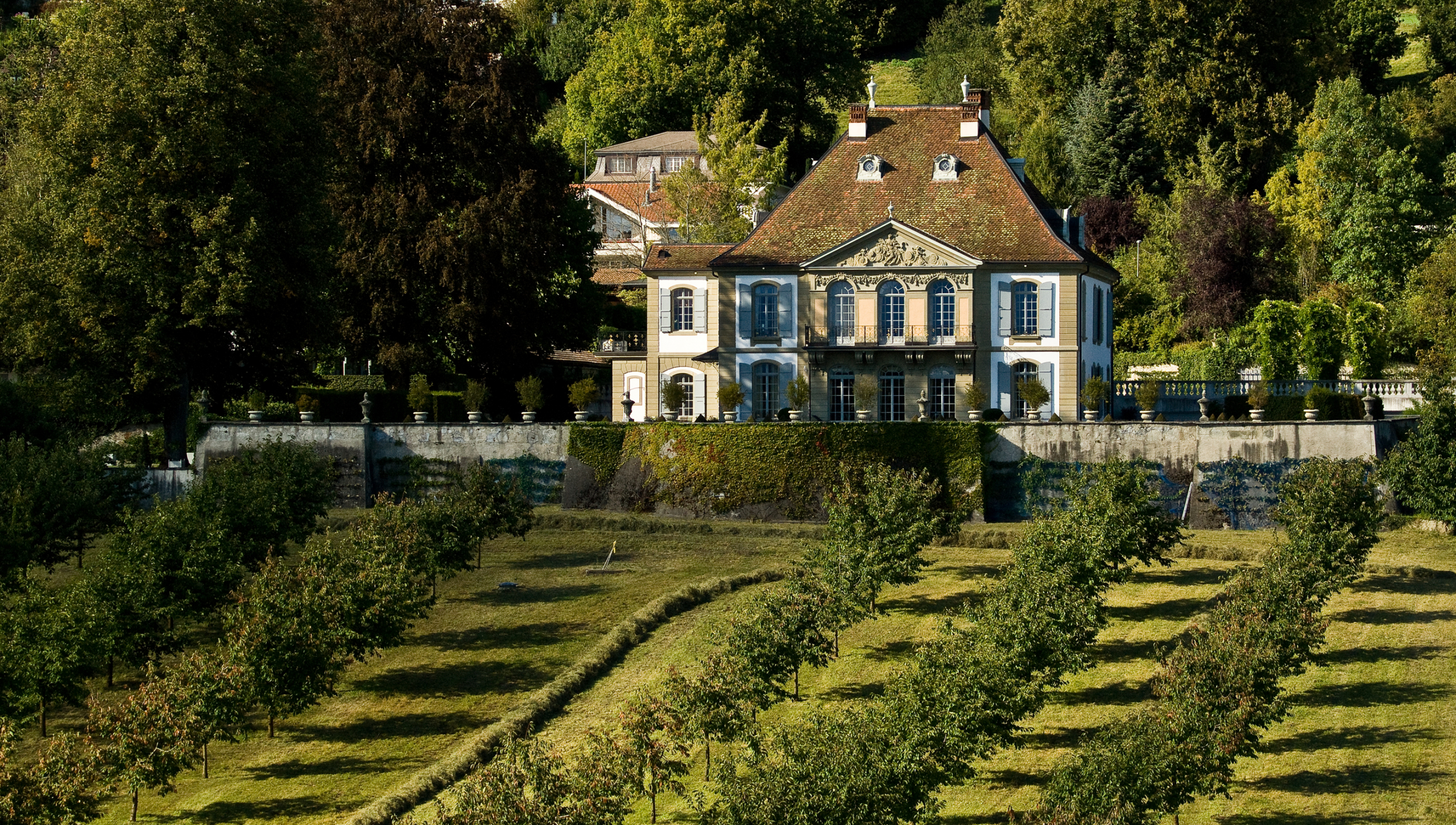 Guemligen_Schloss_Baumgarten Willy Michel'in evi