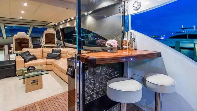 Lazzara yacht interior