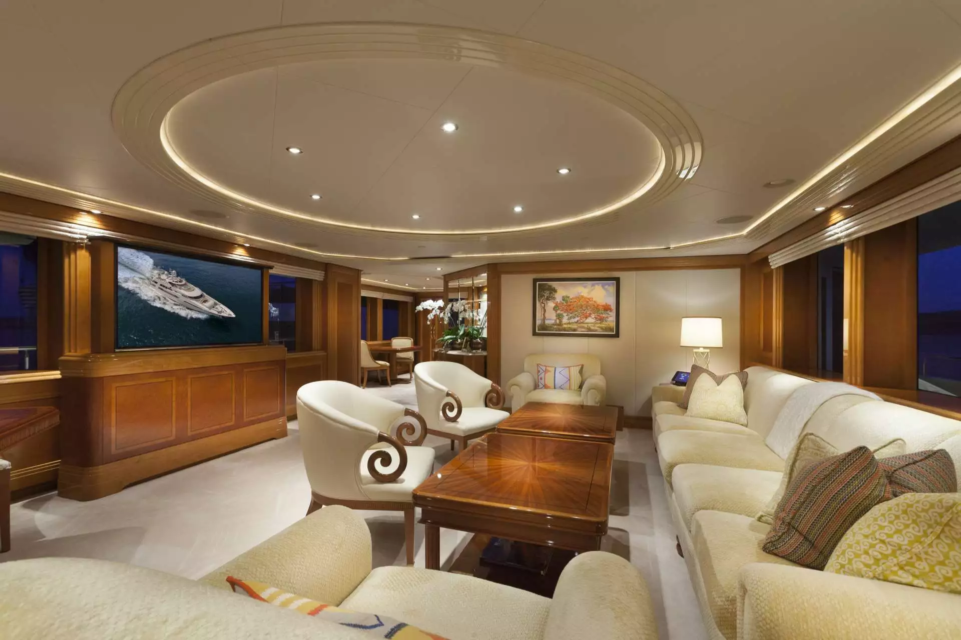 interni dello yacht Gigi