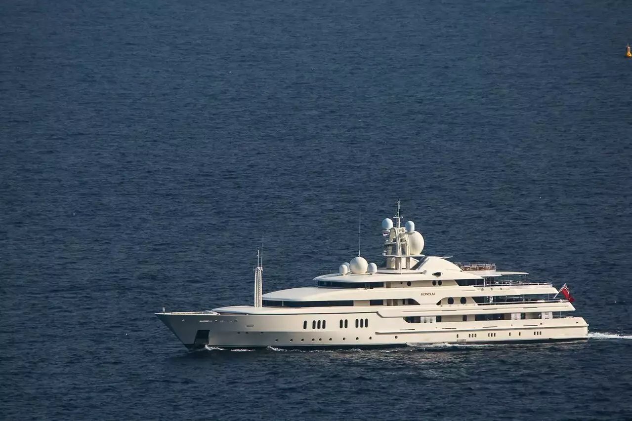 MONTKAJ Yacht • Amels • 1995 • Eigentümer Prinz Mohammed bin Fahd
