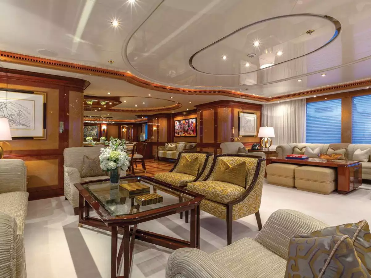 Feadship Yacht Podium interior