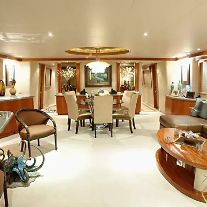 yacht My Girl interior