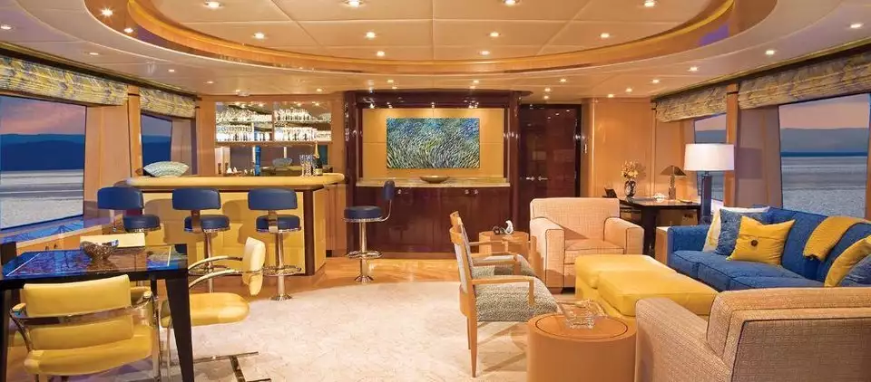 Interior del jefe de Trinity Yacht Reef