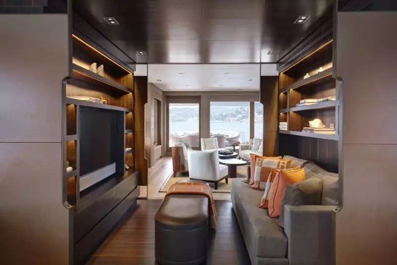 Interior design dello yacht Christian Liaigre