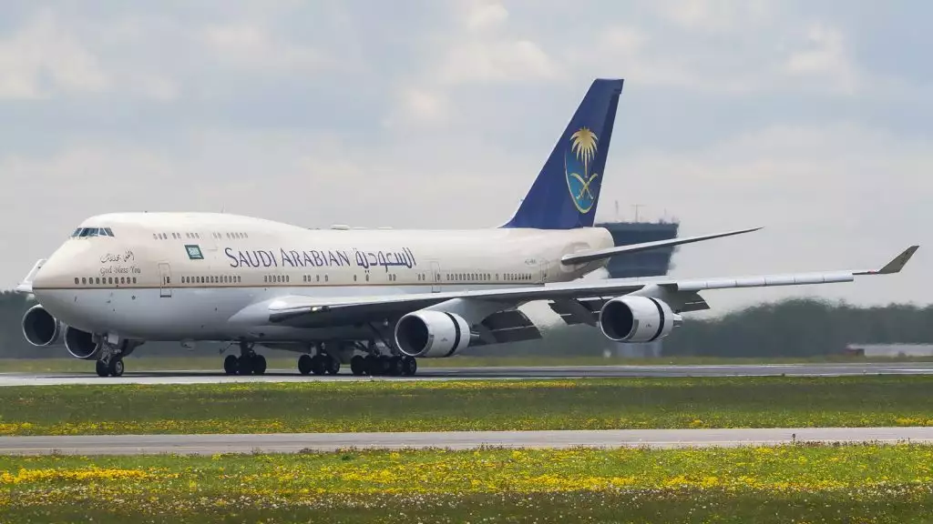 HZ-HM1 Boeing 747 BBJ Prins Mohammed bin Salman