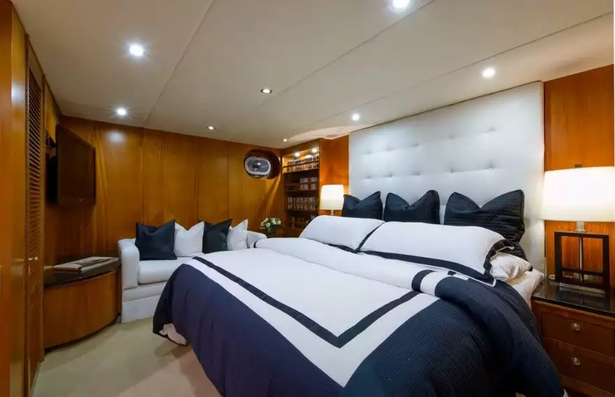 interno dell'yacht Antipodean