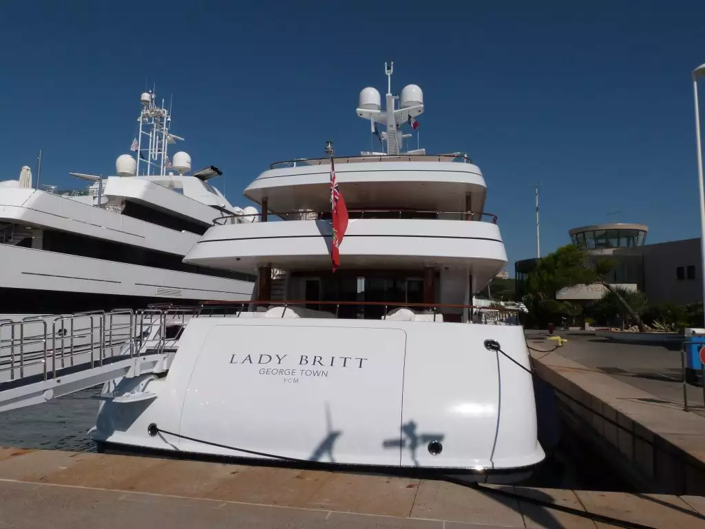 LADY BRITT Yacht • Feadship • 2011 • Owner Sten Warborn