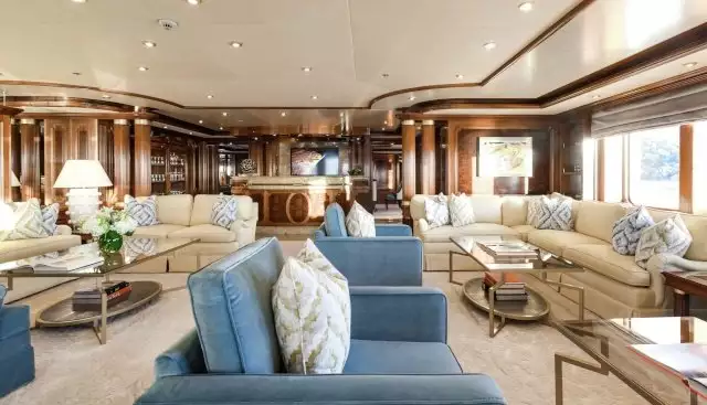 Yacht Titania interior