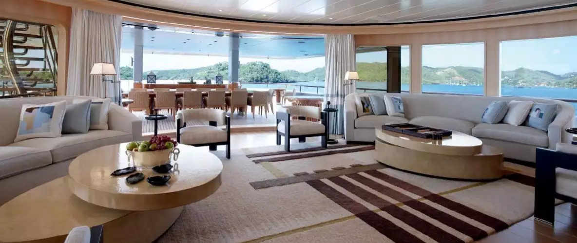 yacht Ebony Shine interior 