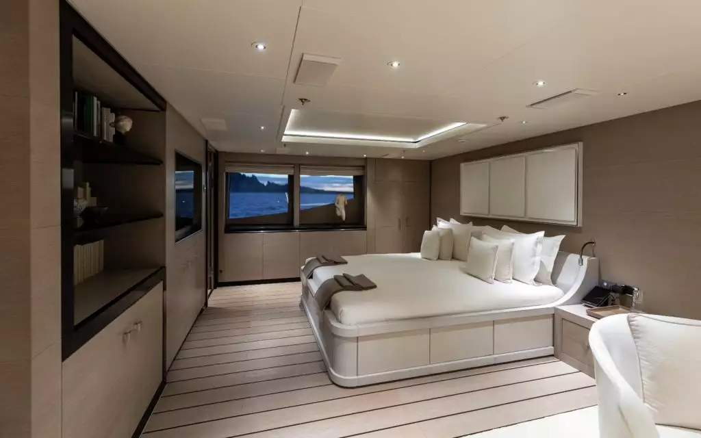 interno della dipendenza dello yacht 