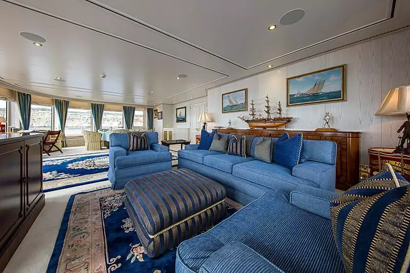 intérieur pour yacht Meserret III
