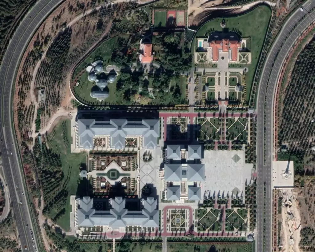 Ak Saray – White Palace – Ankara – Turkey (Erdogan residence)