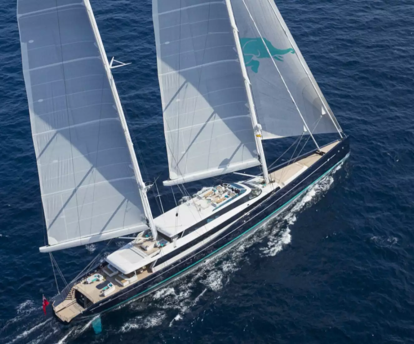 Yacht a vela Aquijo • Oceanco - Vitters • 2016 • Proprietario Jurgen Grossman