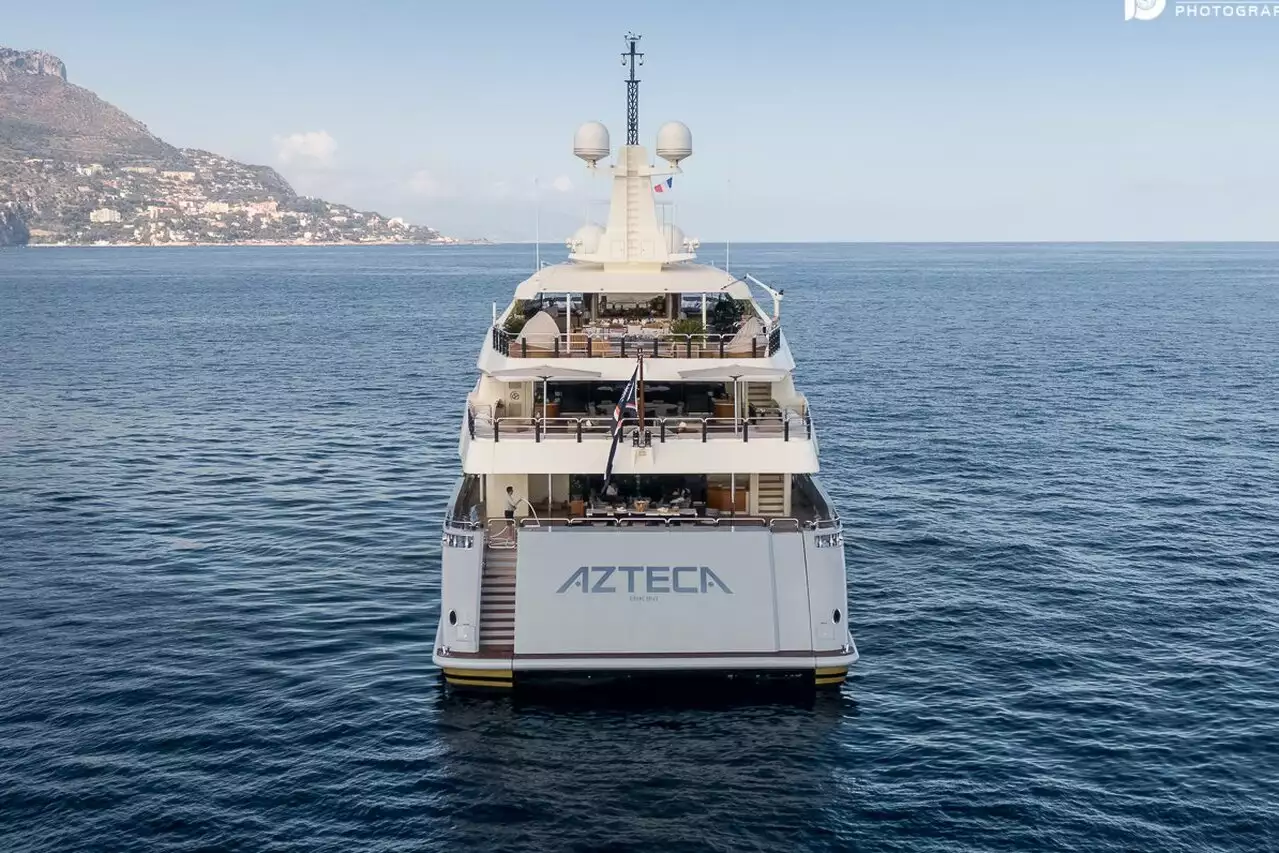 ARBEMA Yacht • (ex AZTECA) • CRN Spa • 2010 • Propriétaire Ricardo Salinas Pliego