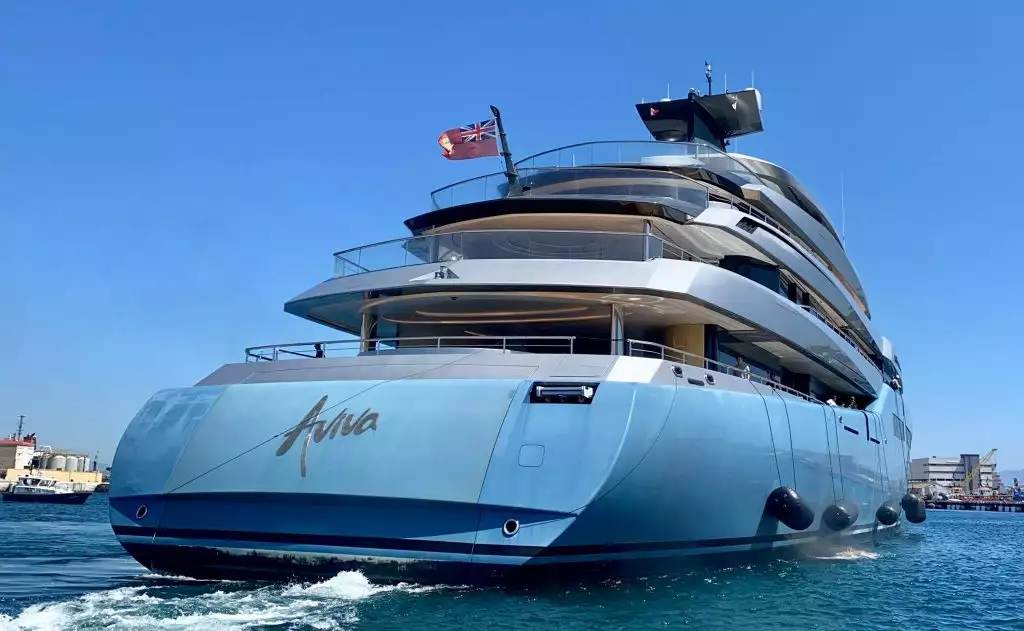 Yacht Aviva – Abeking Rasmussen – 2017 – propriétaire Joe Lewis