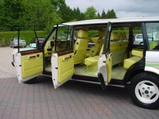 Range Rover personalizado – yate Cedar Sea 