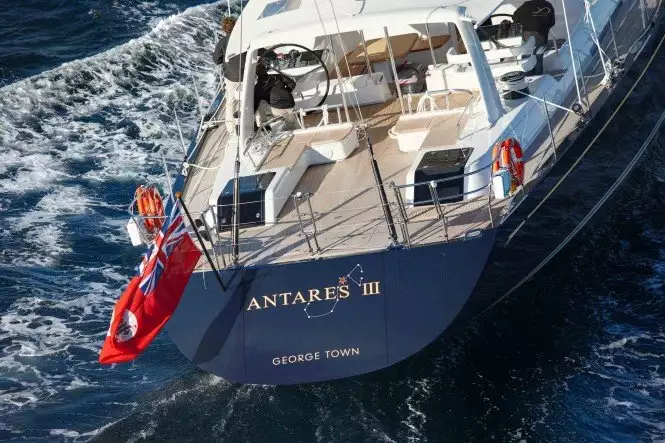 Antares III zeiljacht – Yachting Developments – 2011 – eigenaar Morris Kahn 
