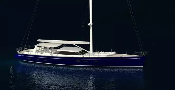 Antares III Sailing Yacht – Yachting Developments – 2011 – proprietario Morris Kahn 