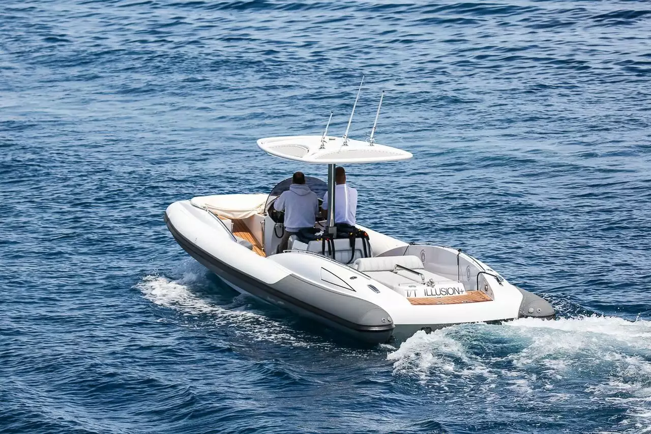 Beiboot zur Yacht Illusion Plus (SY9 Beachlander) – 8,8 m – Pascoe