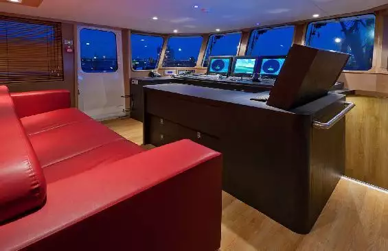 interni dello yacht Lars