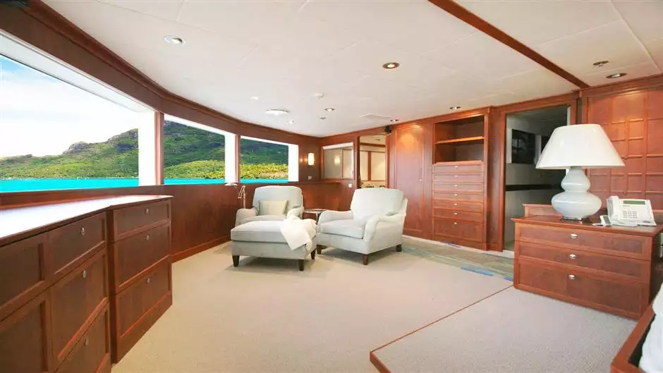 Abeking Rasmussen yacht NURJA intérieur