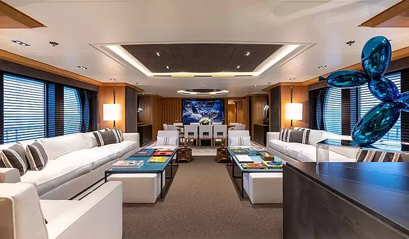Amels yacht DEJA TOO interior
