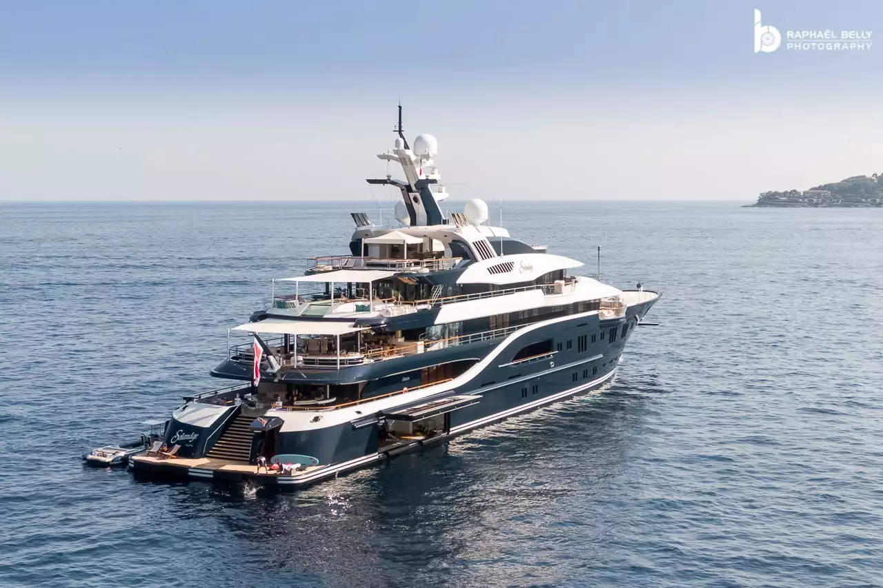 SOLANDGE Yacht • Lurssen • 2013 • Owner Prince Muqrin bin Abdulaziz al Saud