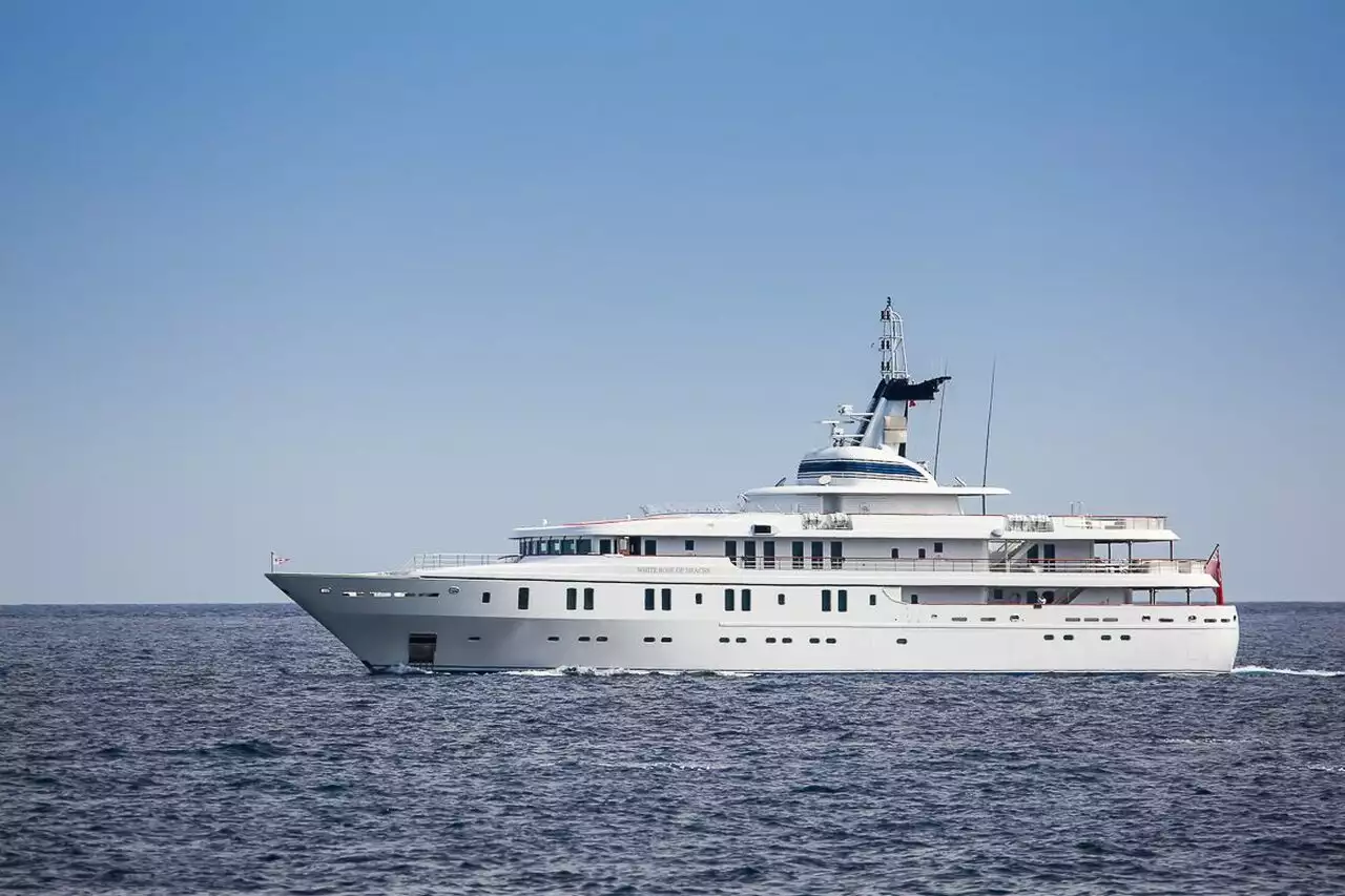 WHITE ROSE OF DRACHS Yacht • Peters Werft • 2004 • Propriétaire Michael Evans