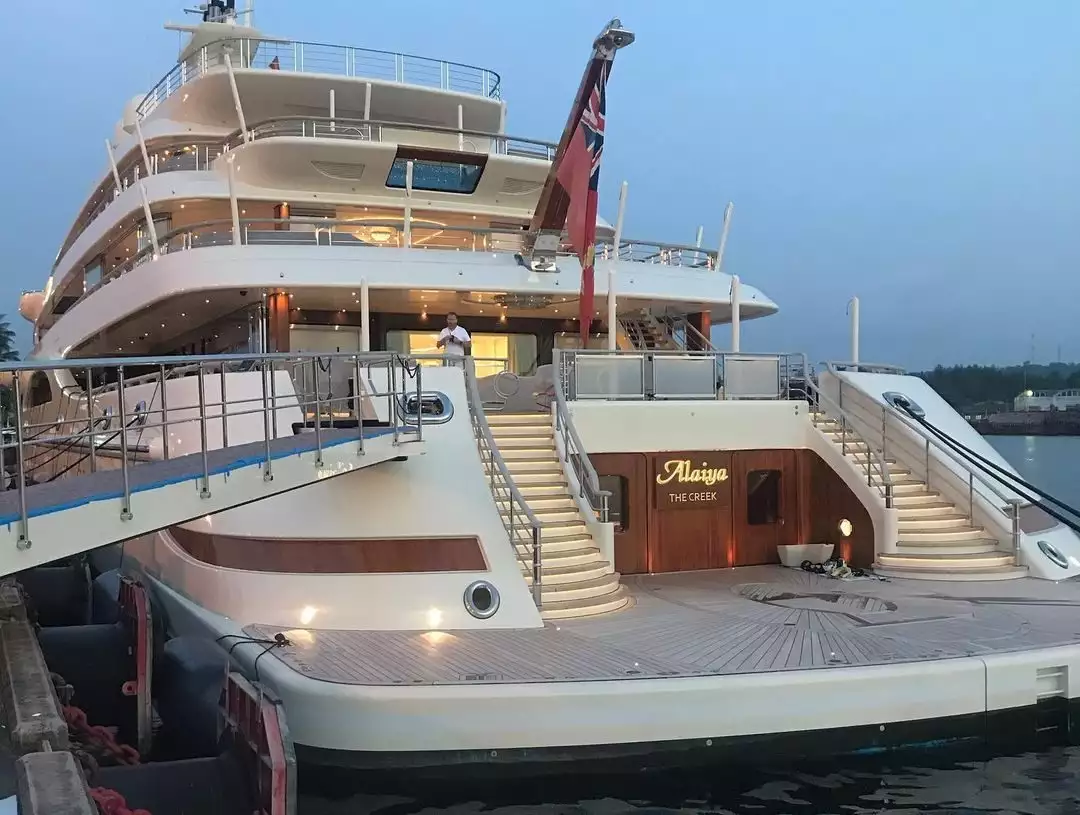 ALAIYA Yacht • Lurssen • 2019 • Eigentümer Laksmhi Mittal