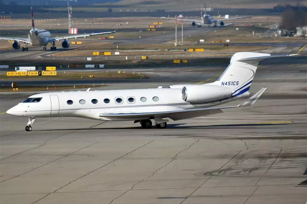 Jet privé N451CS G650ER Haim Saban Jet privé N451CS G650ER Haim Saban