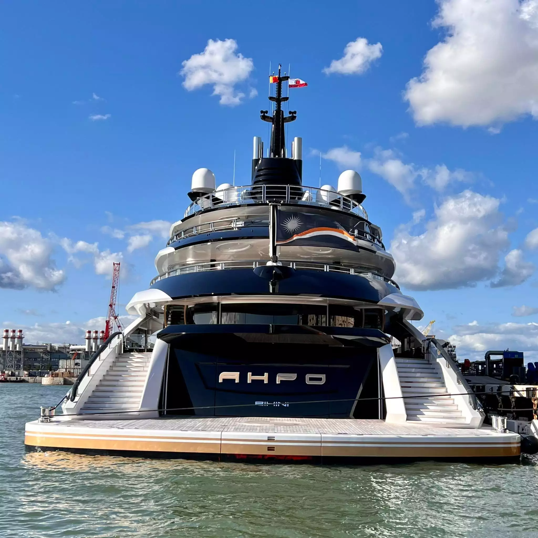 LADY JORGIA Yacht (ex AHPO) • Lurssen • 2021 • Proprietario Patrick Dovigi