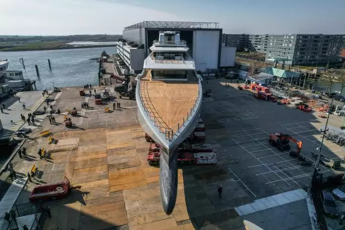 SEVEN SEAS Yacht • Oceanco • 2022 • Propriétaire Steven Spielberg 