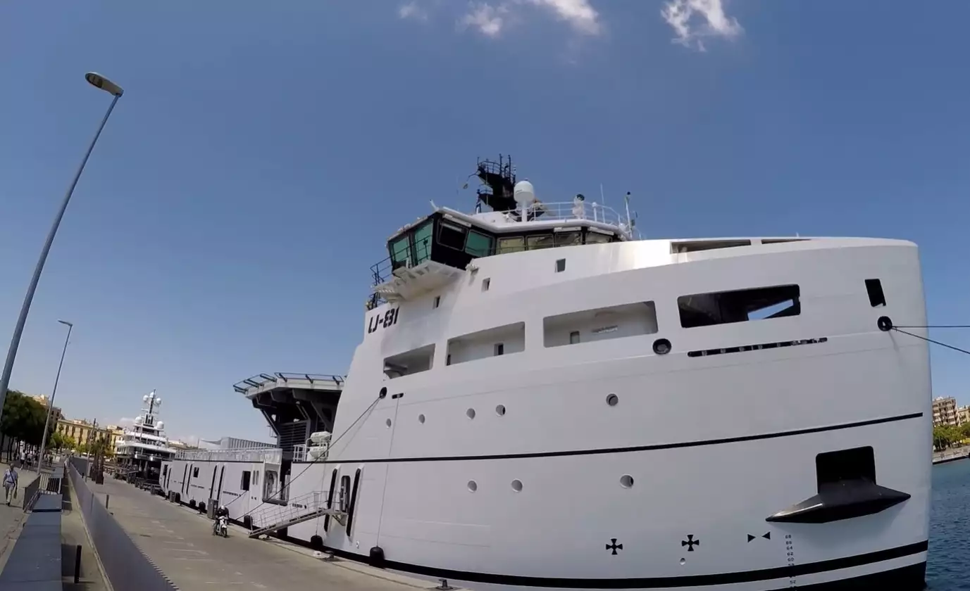U-81 support vessel • Damen • 2022 • owner Graeme Hart U81 support vessel • Damen • 2022 • owner Graeme Hart